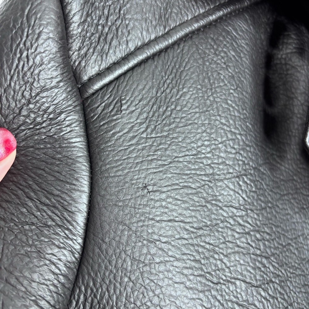 Sam Edelman Faux Leather Sherpa Moto Jacket - Picture 7 of 10